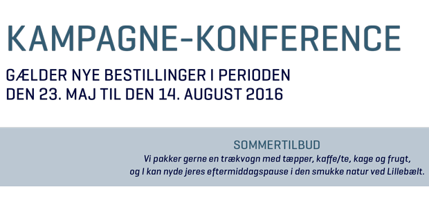 Tilbud på konferencer i Fredericia